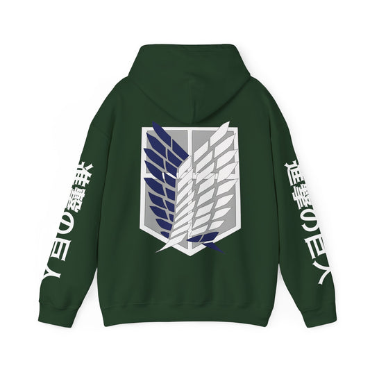 Attack on Titan Wings of Freedom Scout - Hooded Sweatshirt